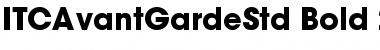 ITC Avant Garde Gothic Std Bold Font