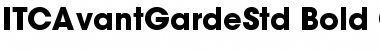 ITC Avant Garde Gothic Std Bold Font