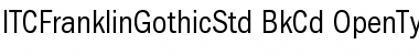 Download ITC Franklin Gothic Std Font