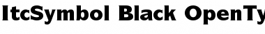 ITC Symbol Black Font