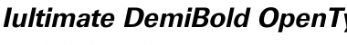 Iultimate DemiBold Font