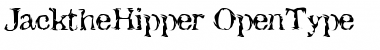 Jack the Hipper Font