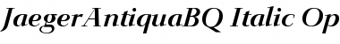Download Jaeger-Antiqua BQ Font