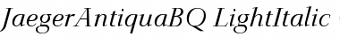 Jaeger-Antiqua BQ Font