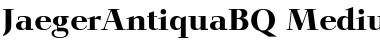 Jaeger-Antiqua BQ Font
