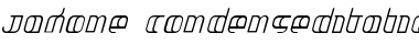 Jakone CondensedItalic Font