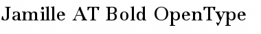 Jamille AT Bold Font