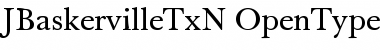J Baskerville TxN Regular Font