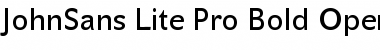 JohnSans Lite Pro Font