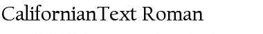 CalifornianText Regular Font