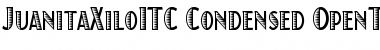 Juanita Xilo Condensed ITC Regular Font