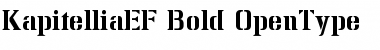 KapitelliaEF-Bold Font