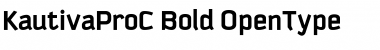 KautivaProC Bold Font