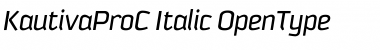 KautivaProC Italic