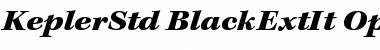 Kepler Std Black Extended Italic