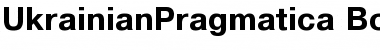 UkrainianPragmatica Bold Font