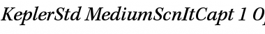 Kepler Std Medium Semicondensed Italic Caption