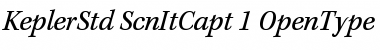 Kepler Std Semicondensed Italic Caption
