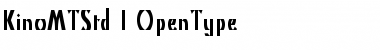 Kino MT Std Font