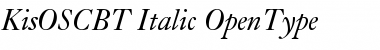 KisOSC BT Italic Font
