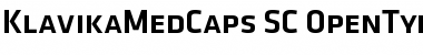 Klavika Med Caps Font