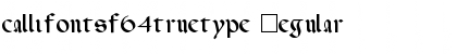 CallifontsF64TrueType Font
