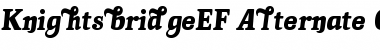 KnightsbridgeEF-Alternate Regular Font