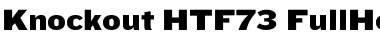 Knockout HTF73-FullHeviweight