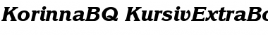 Korinna BQ Regular Font
