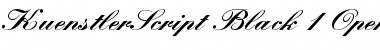 KuenstlerScript Font
