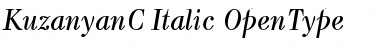 KuzanyanC Italic