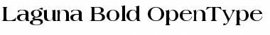 Laguna-Bold Regular Font