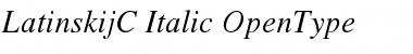 Download LatinskijC Font