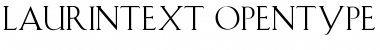 LaurinText Regular Font