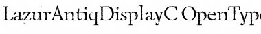LazurAntiqDisplayC Regular Font