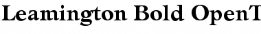 Leamington-Bold Font