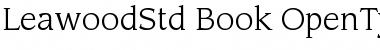 ITC Leawood Std Font