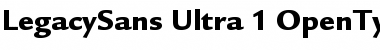 ITC Legacy Sans Ultra