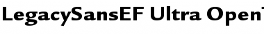 LegacySansEF Ultra Font