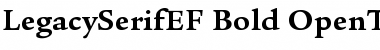 LegacySerifEF Font
