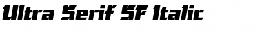 Ultra Serif SF Font