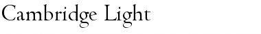 Cambridge-Light Regular