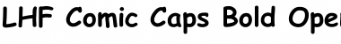 LHF Comic Caps Bold Font