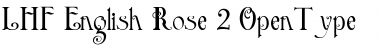 LHF English Rose Regular Font