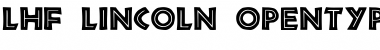 LHF Lincoln Font