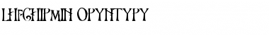 LHF Chapman Regular Font