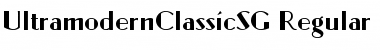 UltramodernClassicSG Regular