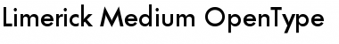 Limerick-Medium Font