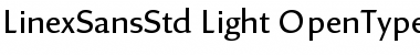 Linex Sans Std Font