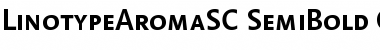 LinotypeAromaSC Light Font
